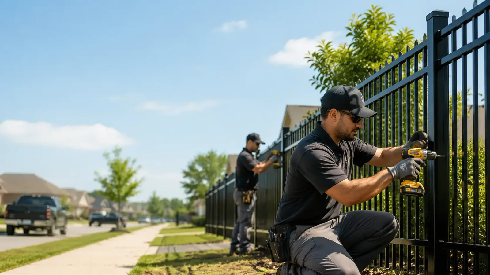 Metal Fence Installation in Kane, IL